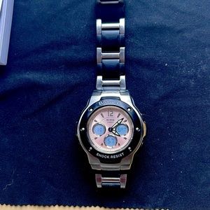 BABY-G SHOCK  (5001) CLASSIC ANALOG DIGITAL DISPLAY WATCH